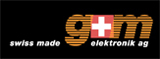 Logo g+m elektronik ag